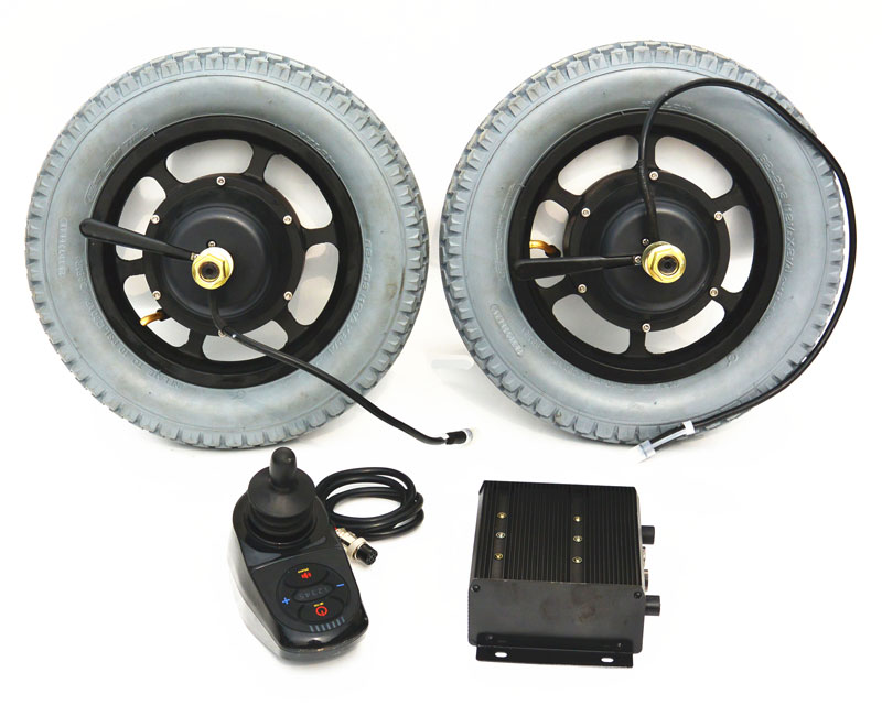 12 inch electric wheelchair motor with lithium battery