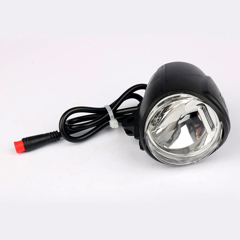e-bike headlamp with horn inside