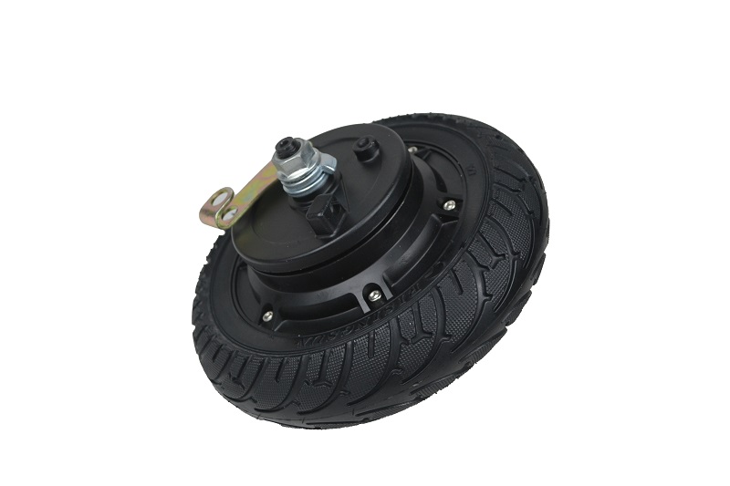 CE approved 8 inch 350W electric front/rear wheel hub motor with tire for scooter