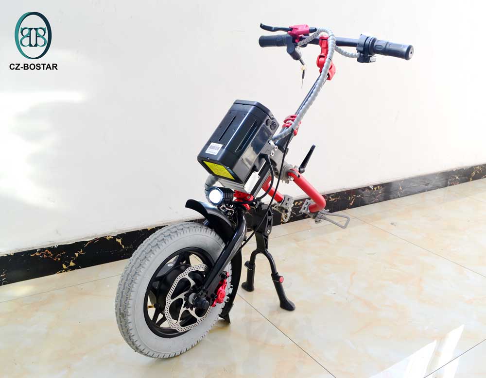 BOSTAR 250W 350W E-wheelchair conversion kit