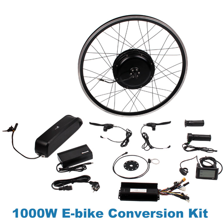 1000W rear drive e-bike conversion kit