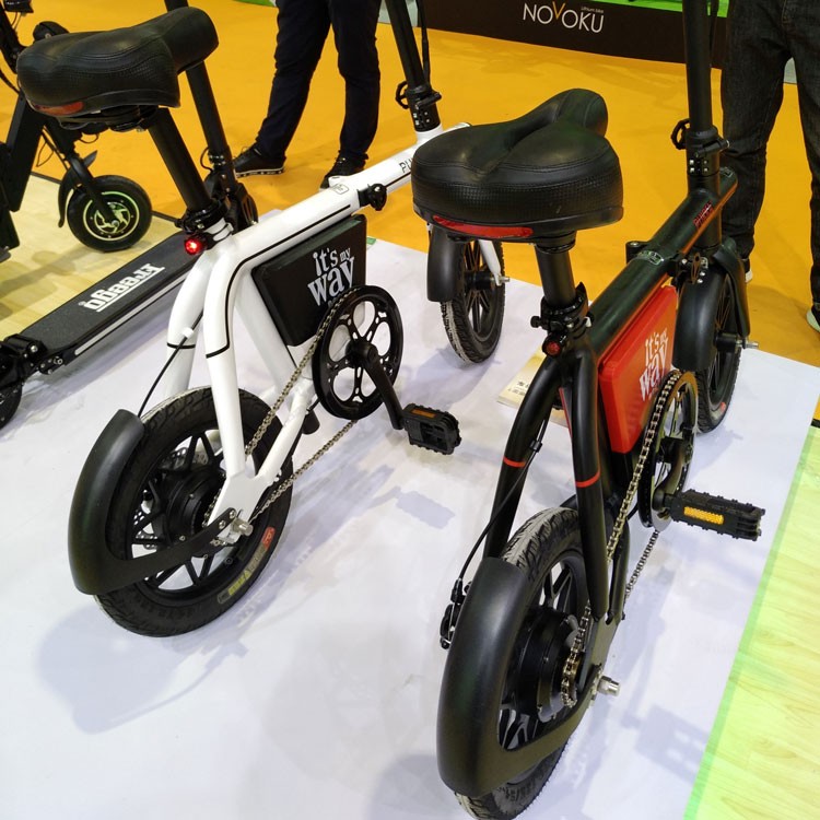 The difference between 14 inch foldable e-bike and electric motorcycles?