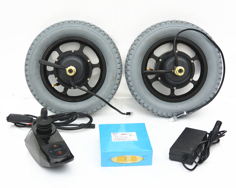 12 inch wheelchair motor with battery