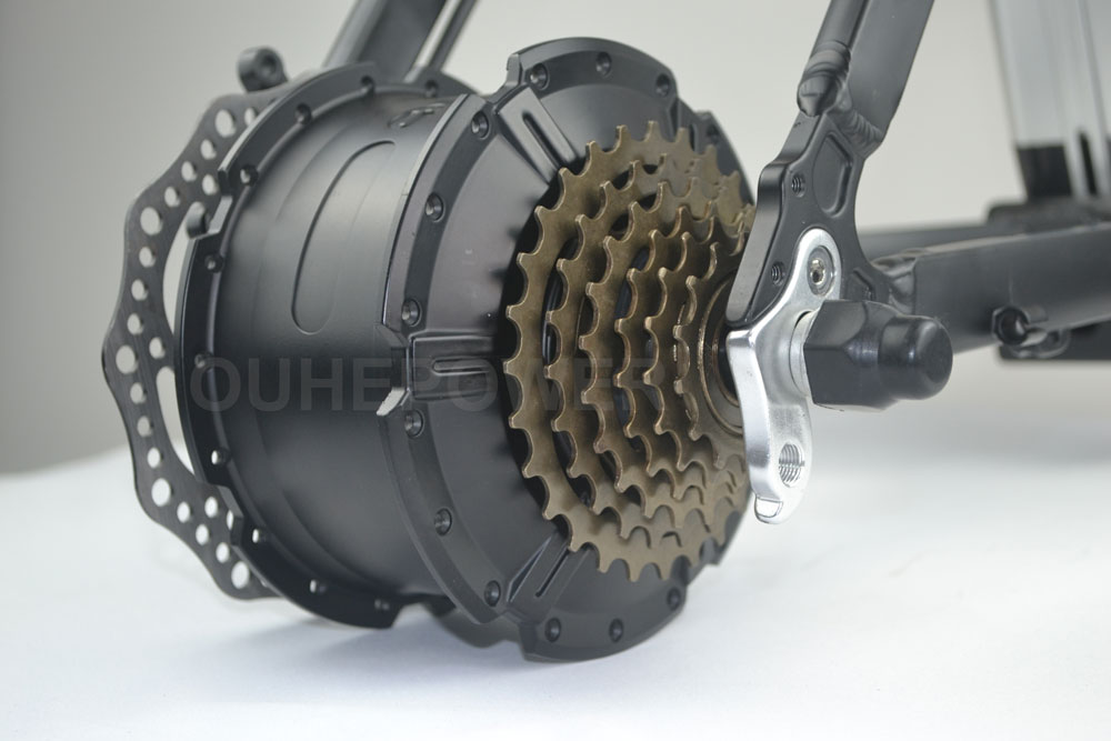 BLDC geared fat tyre e-bike motor 36volt 48 volt 750watt 1500watt 1000Watt - Image 2