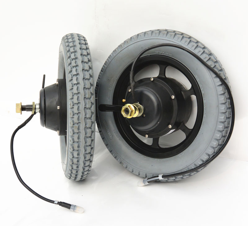 12 inch electric wheelchair motor with lithium battery - Image 4