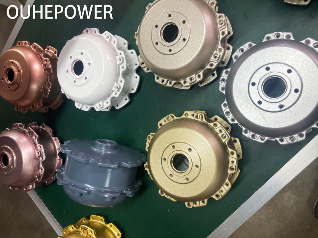mini size rear drive ebike motor